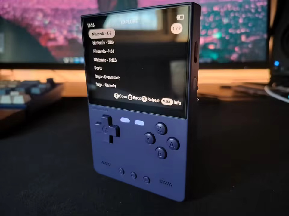The Trimui Brick Handheld Console